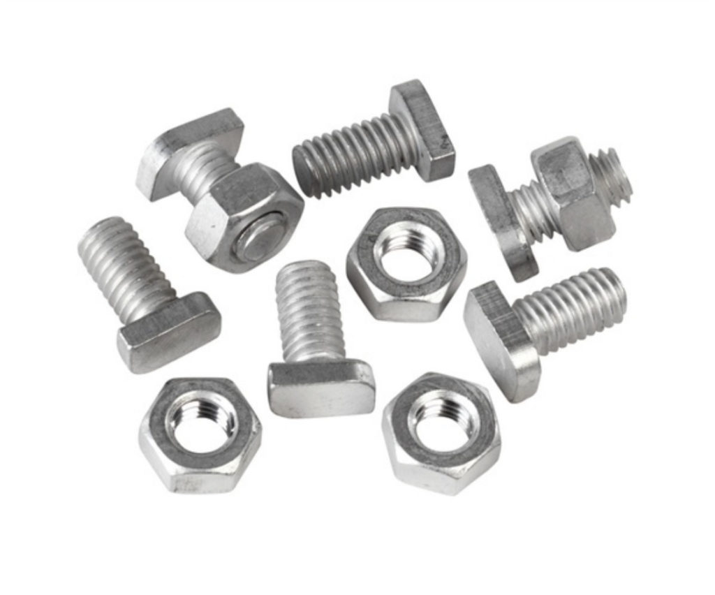 Cropped Head Bolts and Nuts (Greenhouse Bolts) 20pce (SGS335) Forest