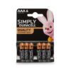 Duracell Alkaline Batteries AAA - Pack 6