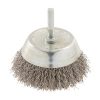 Rotary Stainless Steel Wire Cup Brush - 75mm