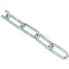 Zinc Plated Straight Link Chain - 6mm x (Inside length 42mm) x (Inside width 13mm) - Price per metre