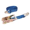 Ratchet Tie Down Strap J-Hook Rated 6m x 38mm Rated 1500kg, Capacity 3000kg