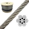 5.0mm Pre-Reeled Galvanized Wire Rope Cable 7 x 7 Construction - Price per metre