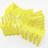 Plastic Wall Plugs - Yellow  4 - 8 Gauge Screws (Yellow) (Pack of 100)