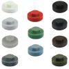 Coloured Cover Caps - White (suits 16mm Washer) - Bag of 100