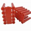 Plastic Wall Plugs -  6 - 10 Gauge Screws (Red) (Pack of 100)