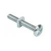 Roofing Bolts & Square Nuts BZP - M 5 x 12mm