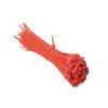 Cable Ties Red Nylon 66 - 4.8 x 300mm (Quantity 100)
