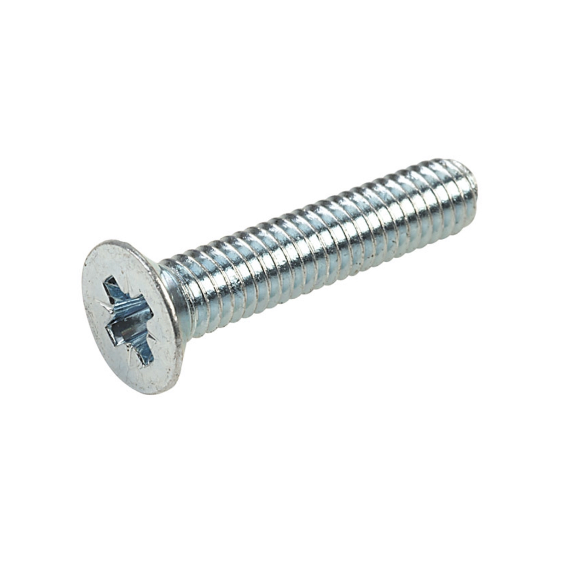 thumbnail interactive-video image 1 of M3 X 6mm Countersunk Machine Screws – BZP Zinc, Phillips Drive, Pozi, Metric, 10-Pack, Made In UK 1 of 5