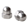 Dome Nuts Stainless Steel A2 (304) - M 3 x 0.5 pitch