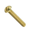 Slot Round Machine Screws Brass - Whilst we upload our listing please telephone for a stock update and quote