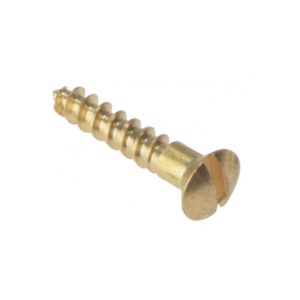 Brass Wood Screws (Raised Countersunk)