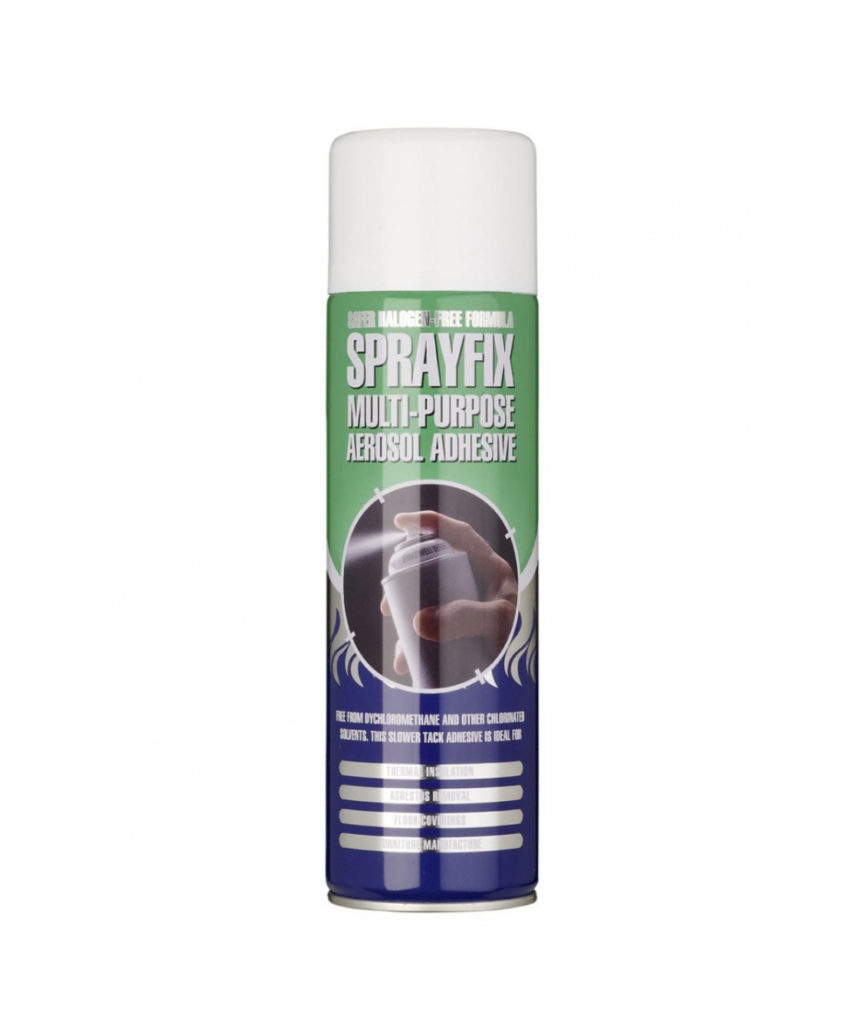Heavy Duty Industrial Adhesive Spray 500ml Forest of Dean Fasteners