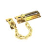 Door Chain (Polished Brass) - 80mm