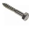 Hex Coach Screw Stainless Steel A2 - M 6 x  30mm