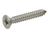 Pozi Countersunk Self Tappers Type A/B Stainless Steel A2 (304) -  2.9 x  13mm (No 4 x 1/2" imperial equivalent)