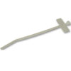 Cable Tie Markers (Natural) - 100mm x 2.5mm (Pack of 100)
