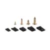 Assorted U-Clip & Screw Set (170 piece)