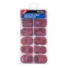 Assorted Red Fibre Washers Set (600 piece)