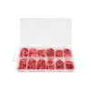 Assorted Red Fibre Washers Set (600 piece)