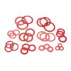 Assorted Red Fibre Washers Set (600 piece)