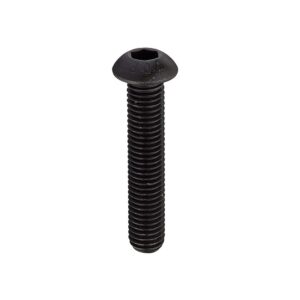M4 x 30mm Socket Button Screw Self Colour (Qty 100)
