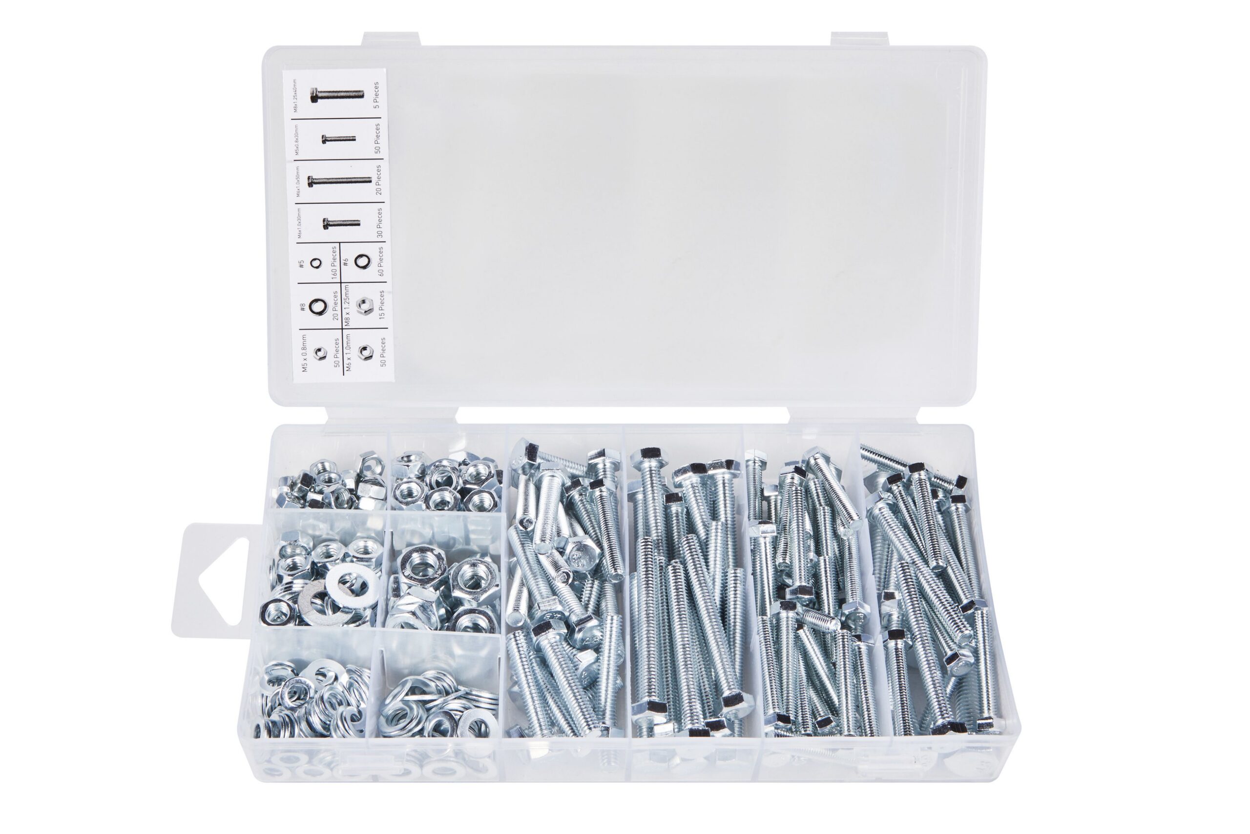 Assorted Nut, Washer and Bolt Set (300 piece)